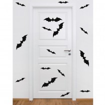 60 STICKERS 3D CHAUVE-SOURIS