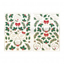 70 STICKERS HOUX DE NOËL