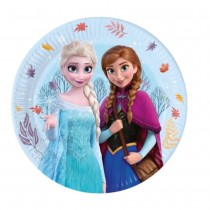 8 ASSIETTES CARTON FROZEN IDYLLIC WONDER 23CM