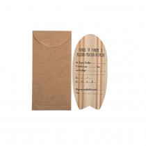 8 CARTONS INVITATION ENVELOPPES BEACH AND SURF