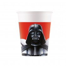 8 GOBELETS CARTON 25CL STAR WARS FINAL BATTLE