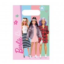 8 SACS CADEAUX BARBIE SWEET LIFE 23.6X15.8CM ROSE