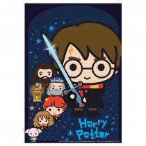 8 SACS CADEAUX PLASTIQUE HARRY POTTER 16.5X23CM