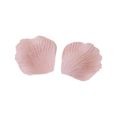 85 PÉTALES ROSE POLYCOTON EFFET LIN 5.5CM ROSE