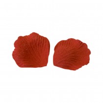 85 PÉTALES ROSE POLYCOTON EFFET LIN 5.5CM ROUGE