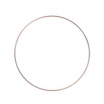 ANNEAU CERCLE MÉTAL À PERSONNALISER 40CM ROSE GOLD