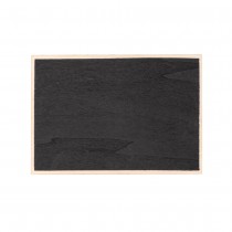 ARDOISE BOIS 14X20CM NATURE