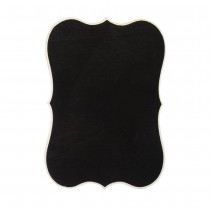 ARDOISE BOIS ACCOLADES 14X20CM NATURE