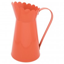 ARROSOIR MÉTAL DÉCO AVEC POIGNÉE 26.5CM TANGERINE