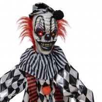 AUTOMATE CLOWN SCÈNE ANIMÉ LUMIÈRE 180CM