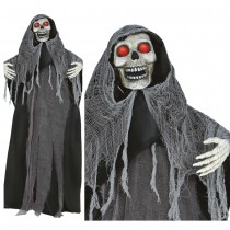 AUTOMATE FAUCHEUSE ANIMÉ SON LUMIÈRE 170CM GRIS