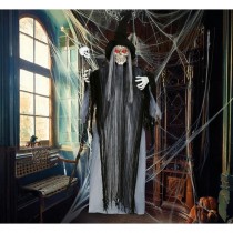 AUTOMATE SORCIÈRE TÉNÈBRES ANIMÉ SON LED 180CM