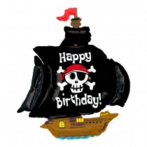 BALLON ALU BATEAU DE PIRATE 117CM