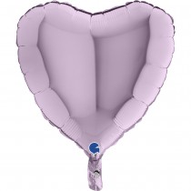 BALLON ALU CUR LILAS 46 CM