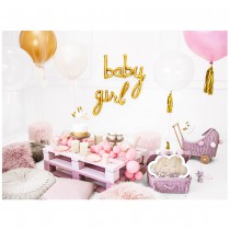 BALLON ALU LETTRES BABY 73.5X75CM OR