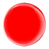 BALLON ALU ORBZ ROND ROUGE 38 CM