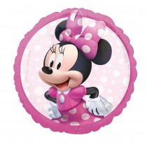 BALLON ALU ROND LICENCE MINNIE MOUSE FOREVER 43CM