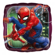 BALLON ALU SPIDERMAN CARRÉ
