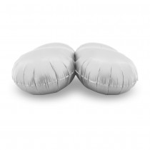 BALLON ALUMINIUM 4 GOUTTES 55X55X20CM BLANC