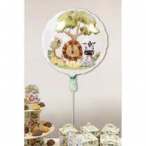 BALLON ALUMINIUM ANIMAUX DE LA SAVANE 45CM
