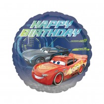 BALLON ALUMINIUM ANNIVERSAIRE CARS 3 MCQUEEN 43CM