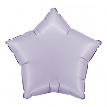 BALLON ALUMINIUM ÉTOILE 46CM LILAS SATIN