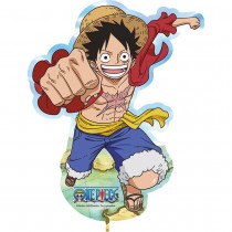 BALLON ALUMINIUM ONE PIECE MONKEY LUFFY 34.6X45CM