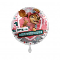 BALLON ALUMINIUM ROND ANNIVERSAIRE LIBERTY 43CM