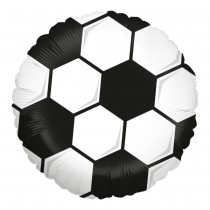 BALLON ALUMINIUM ROND BALLON FOOT VINTAGE 46CM