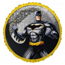 BALLON ALUMINIUM ROND BATMAN GOTHAM CITY 43CM