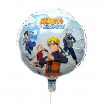 BALLON ALUMINIUM ROND NARUTO SHIPPUDEN 43CM