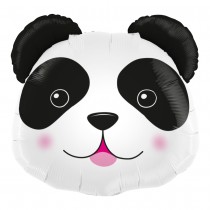 BALLON ALUMINIUM TÊTE DE PANDA 74CM