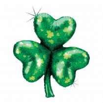 BALLON ALUMINIUM TRÈFLE SAINT PATRICK 96CM