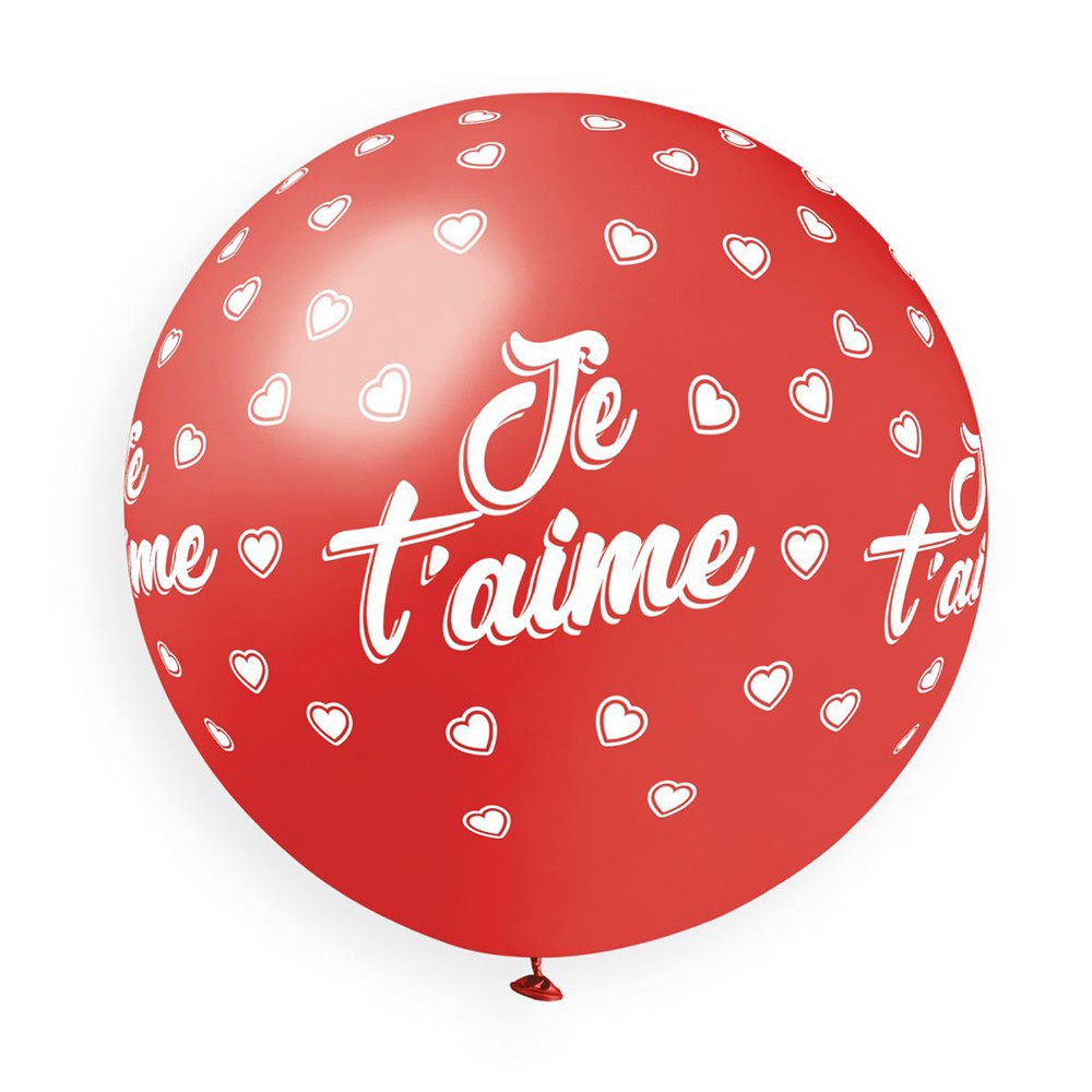 BALLON GÉANT ROND BIO ANNIVERSAIRE 80CM OR