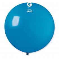 BALLON GÉANT ROND BIO 80CM BLEU BÉBÉ