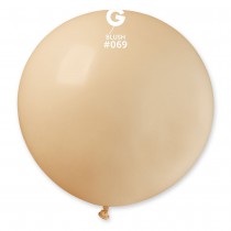 BALLON GÉANT ROND BIO 80CM BLUSH