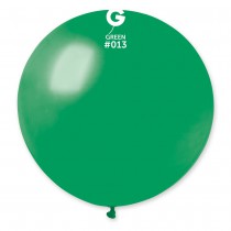 BALLON GÉANT ROND BIO 80CM VERT FONCÉ