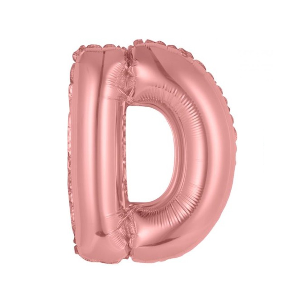 Ballon alu forme lettre argent 36 cm