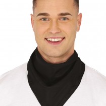 BANDANA FOULARD 54CM NOIR
