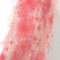 BANDE GAZE COTON SANG ARTIFICIEL 10M ROUGE