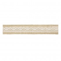 BANDE JUTE DENTELLE 5X500CM