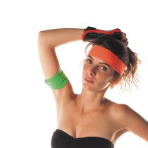 BANDEAU 80'S ORANGE FLUO ADULTE