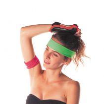 BANDEAU 80'S VERT FLUO ADULTE