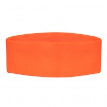 BANDEAU STRETCH RÉTRO GYM ANNÉES 80 ORANGE FLUO