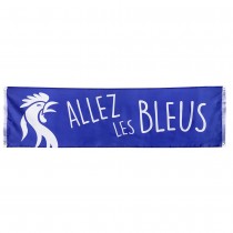 BANNIÈRE POLYESTER BLEU SUPPORTER FRANCE 180CM