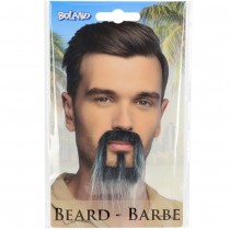 BARBE GRISONNANTE ASIE POSTICHE AUTOCOLLANT HOMME