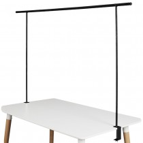BARRE DÉCORATIVE DE TABLE AJUSTABLE FER NOIR
