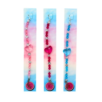 BIJOU FANTAISIE BRACELET PERLE C?\'UR 18CM