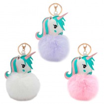 BIJOU SAC LICORNE POMPON