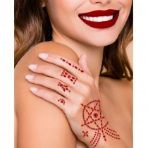 BIJOUX DE PEAU ADHÉSIF MAIN SATANIQUE ADULTE